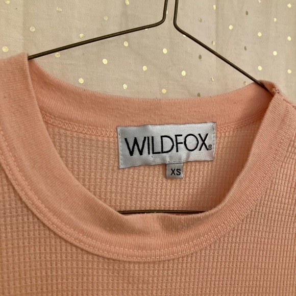 Wildfox waffle knit graphic tank - Picture 3 of 5